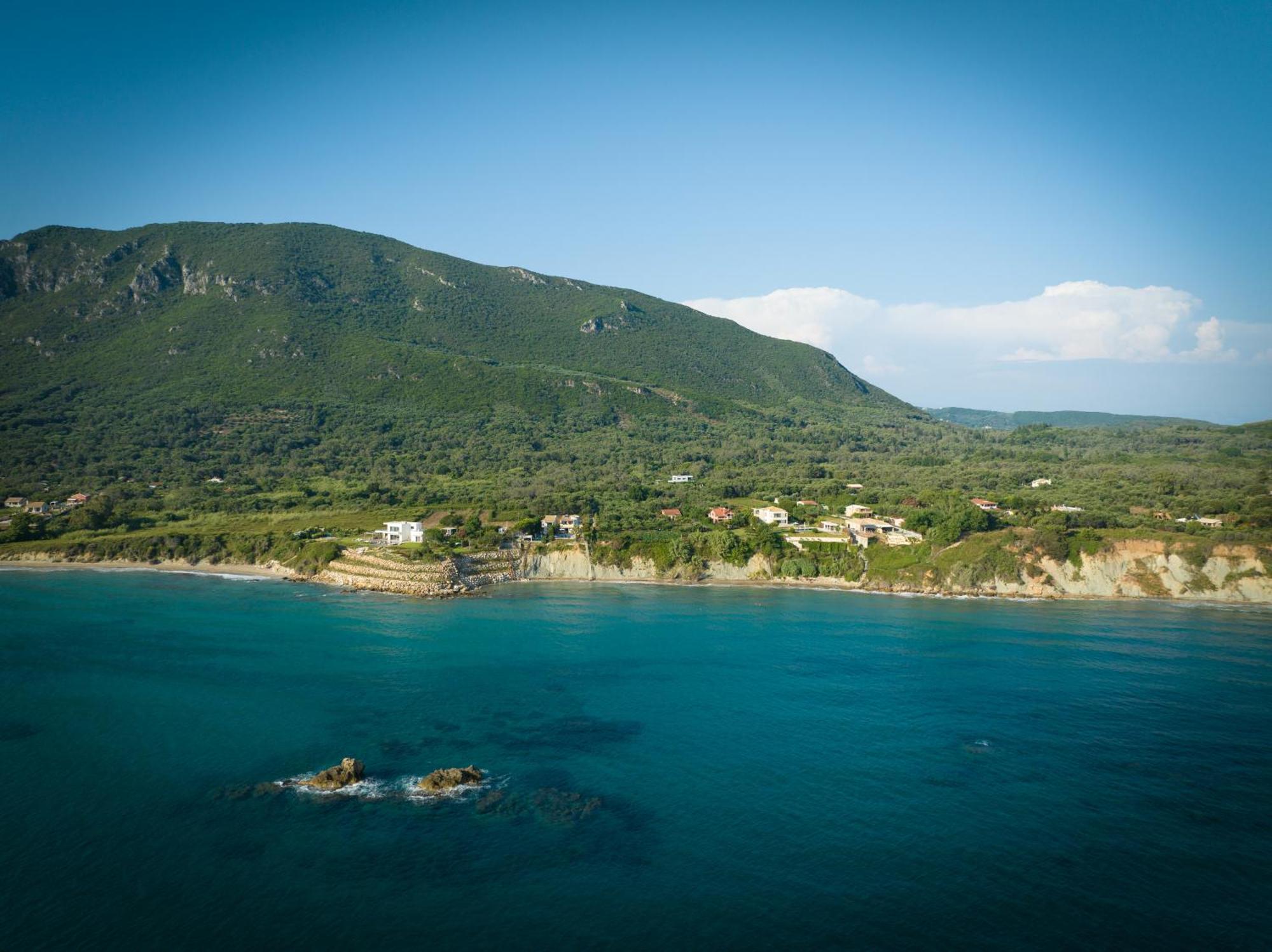 Villa Angela Ágios Matthaíos Esterno foto