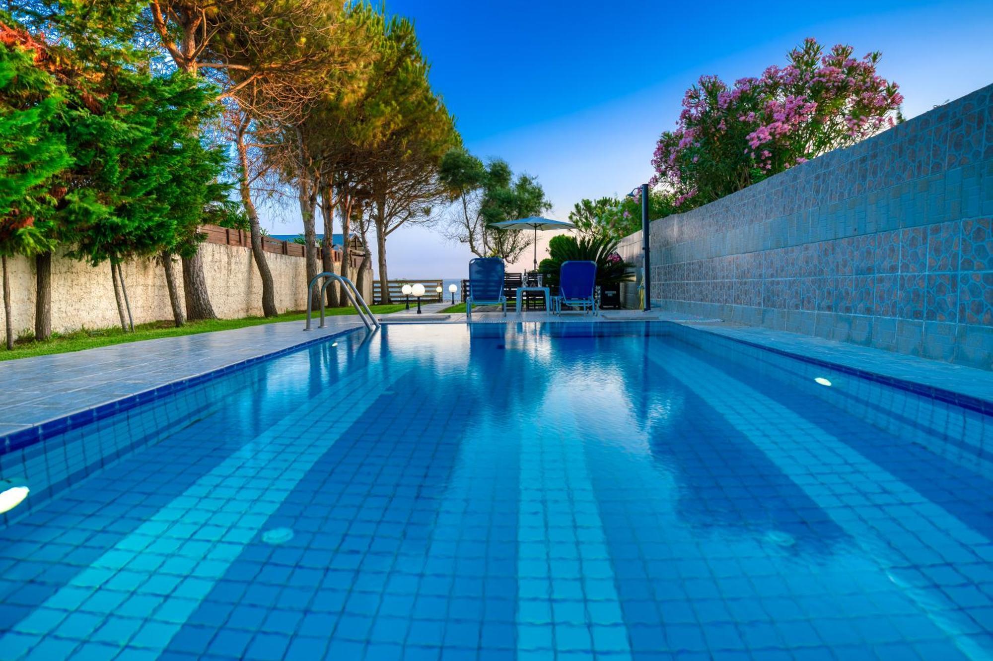 Villa Angela Ágios Matthaíos Esterno foto